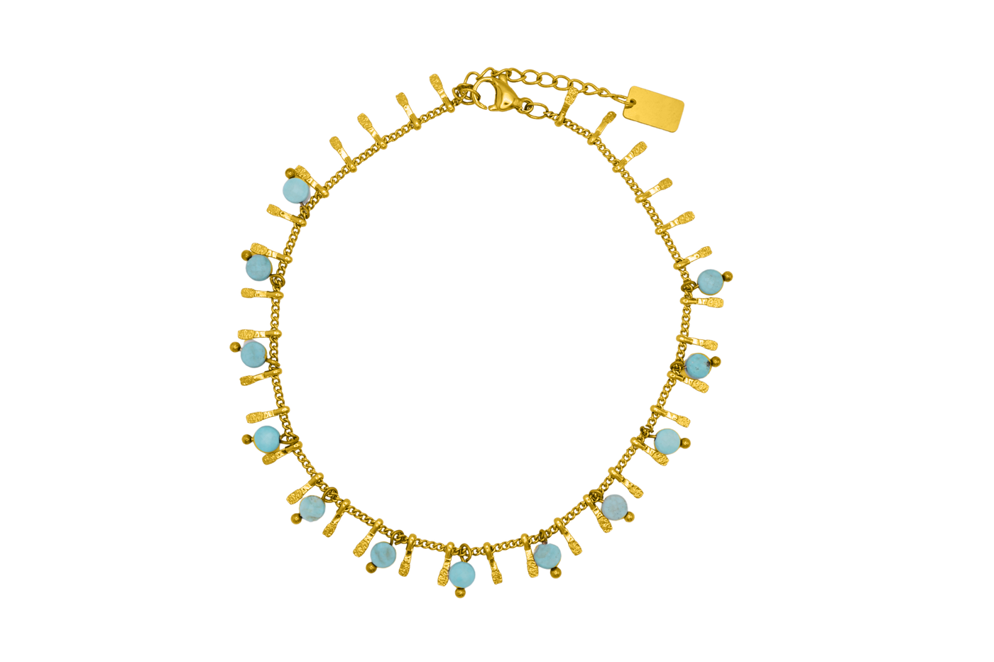 Sea Anklet 14K gold-plated