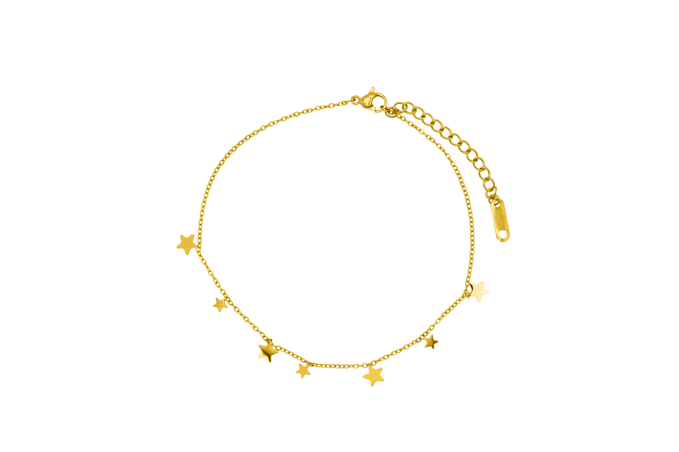 Starly Anklet 14K gold-plated