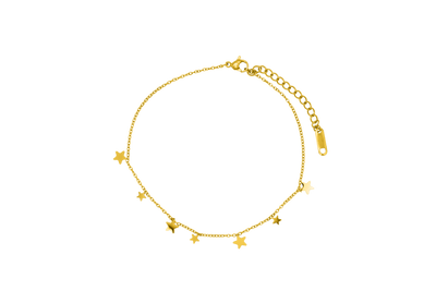 Starly Anklet 14K gold-plated