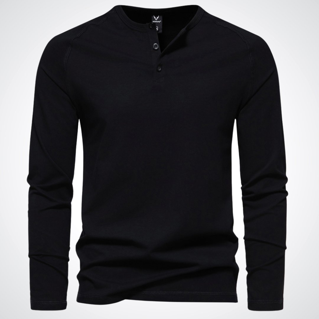 Classic long sleeve jumper for men