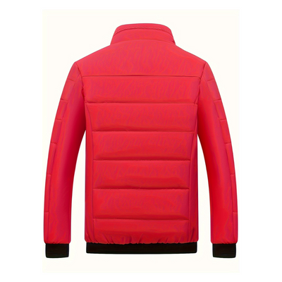 Puffer Jacket - Men - Fleece-Lined Thermal - Lightweight Zip-Up - Giorio