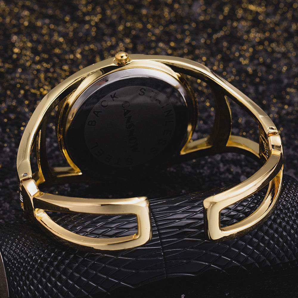 Cansnow vintage bangle watch