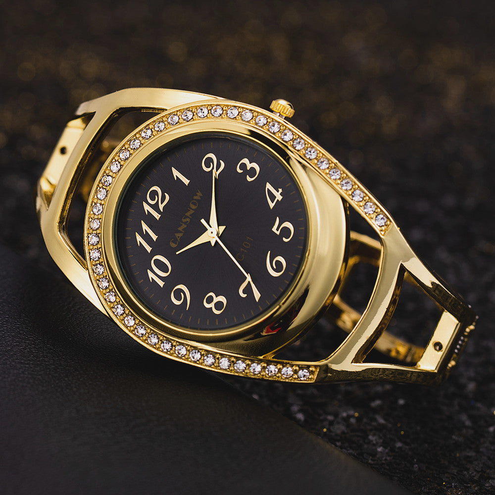 Cansnow vintage bangle watch
