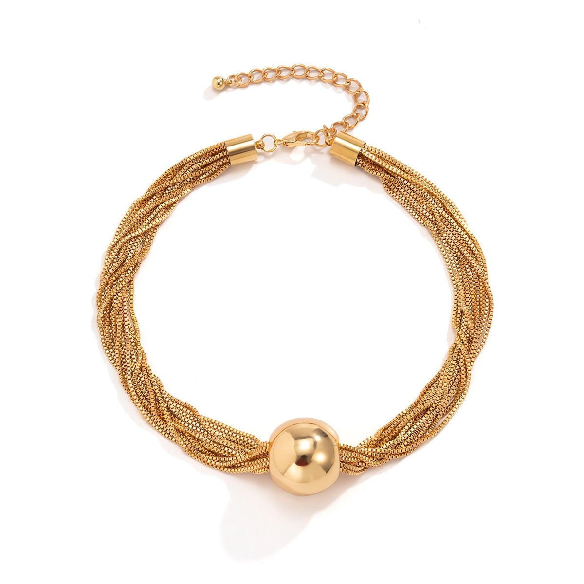 Izy Lynden Iridescent Chain Choker
