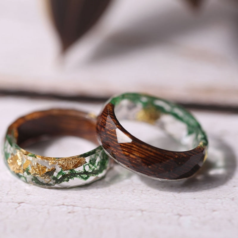 Emilia-Calou wooden ring Orchideea