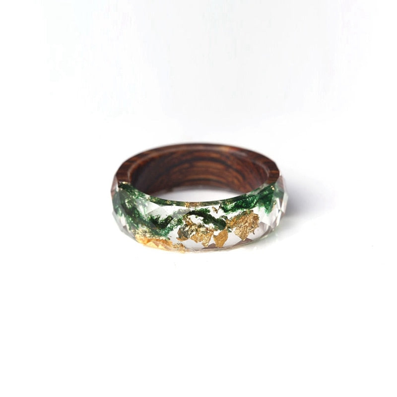 Emilia-Calou wooden ring Orchideea