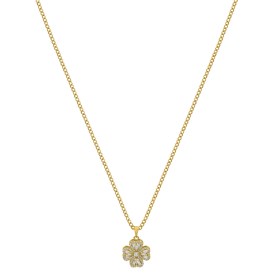 Rotating Heart chain 18K gold-plated