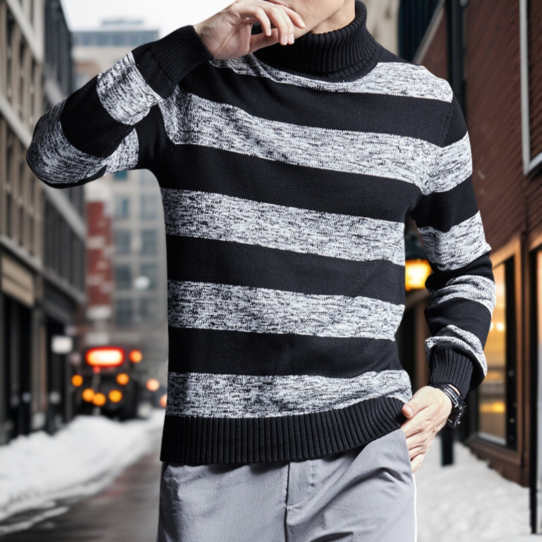 Cin - High quality stylish turtleneck jumper