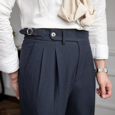 Modern men's business trousers in a comfortable cut