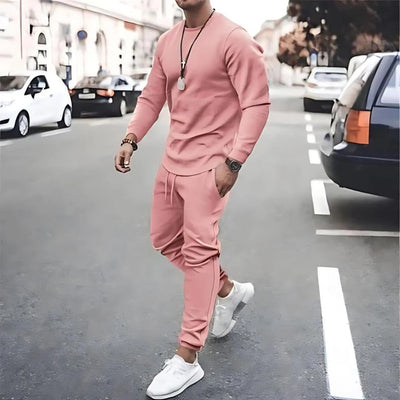 High-quality men's tracksuit set in various colours