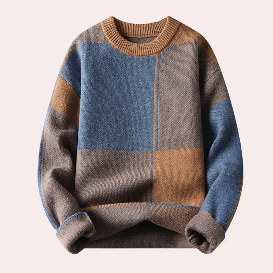 Warm men's jumper in various colours