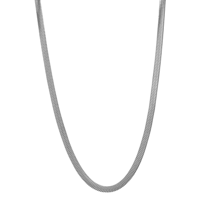 Sleek chain 18K gold-plated