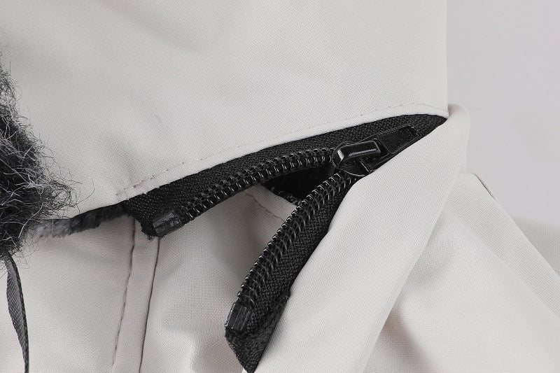 Winter Jacket - Men - Faux Fur Hood - Multi-Pocket Parka - Leonis