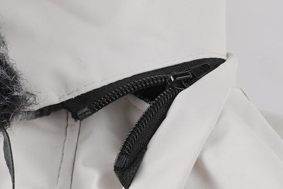 Winter Jacket - Men - Faux Fur Hood - Multi-Pocket Parka - Leonis