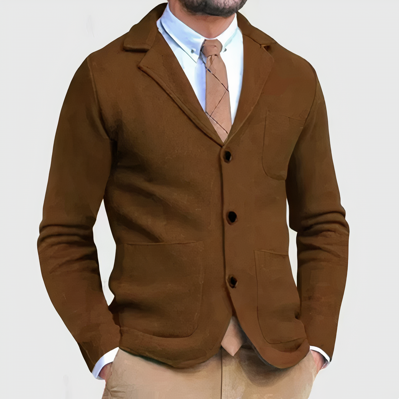 Javier - Wool blazer for men