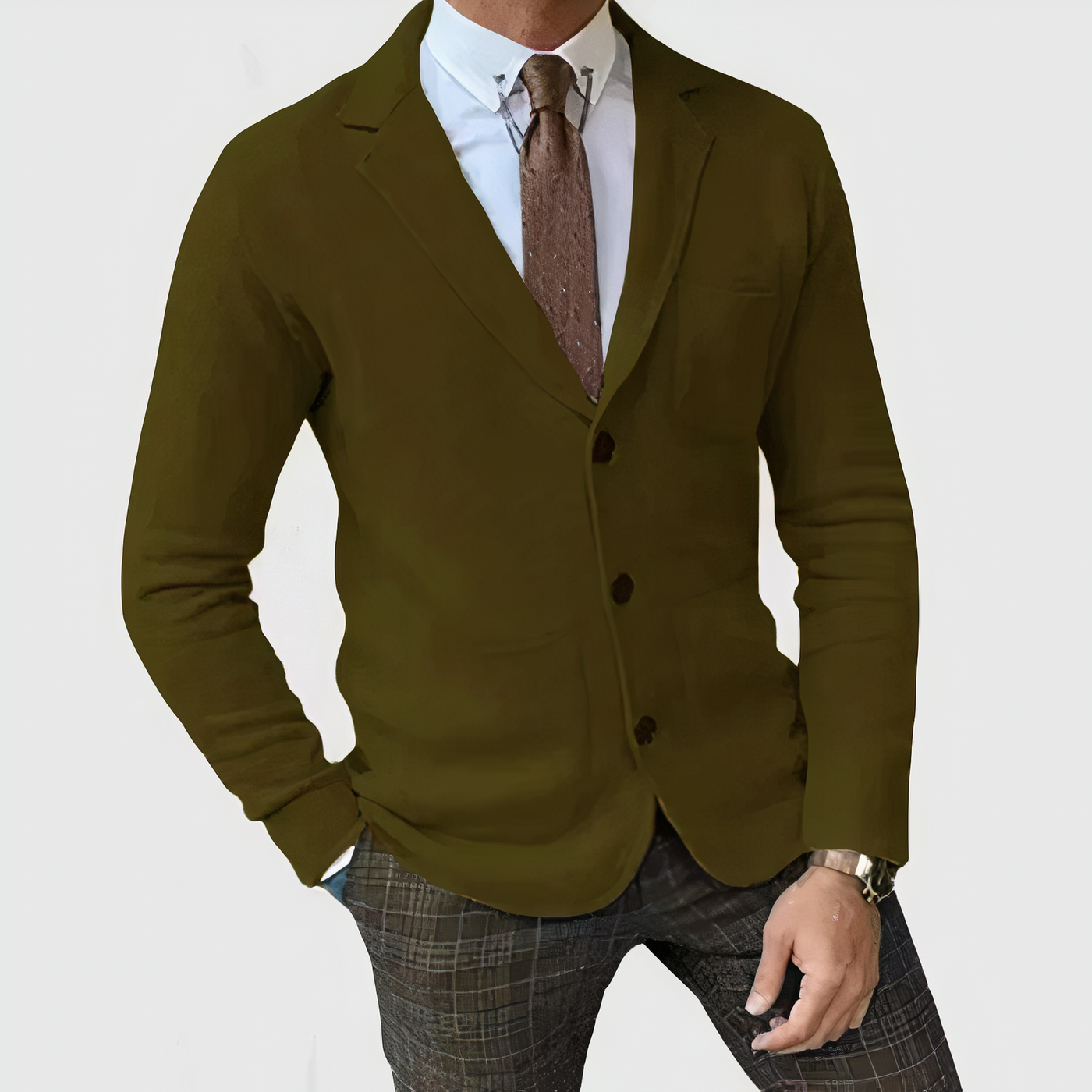Javier - Wool blazer for men