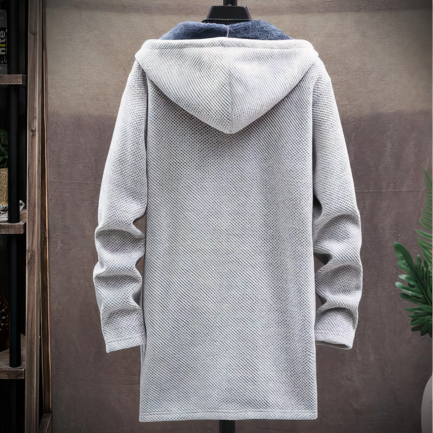Jayden - Long hooded cardigan