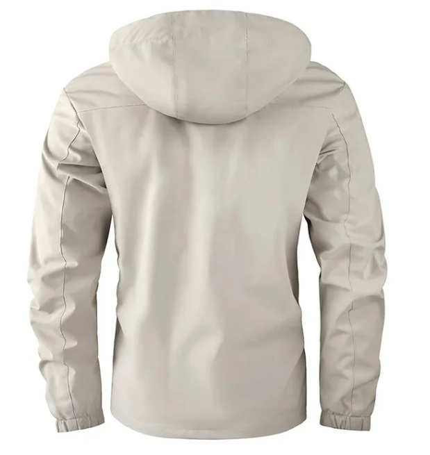 Outdoor Jacket - Men - Multi-Pocket Design - Waterproof Hooded Coat - Marco