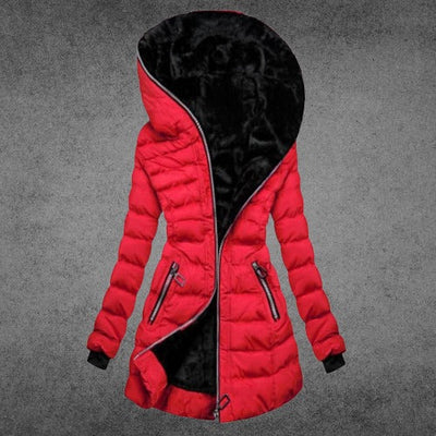 Stylish warm winter jacket for women