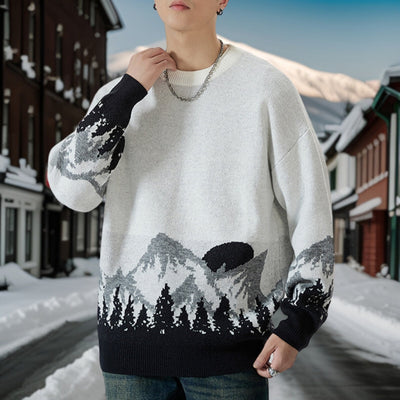 Jan - Fashionable round neck jumper