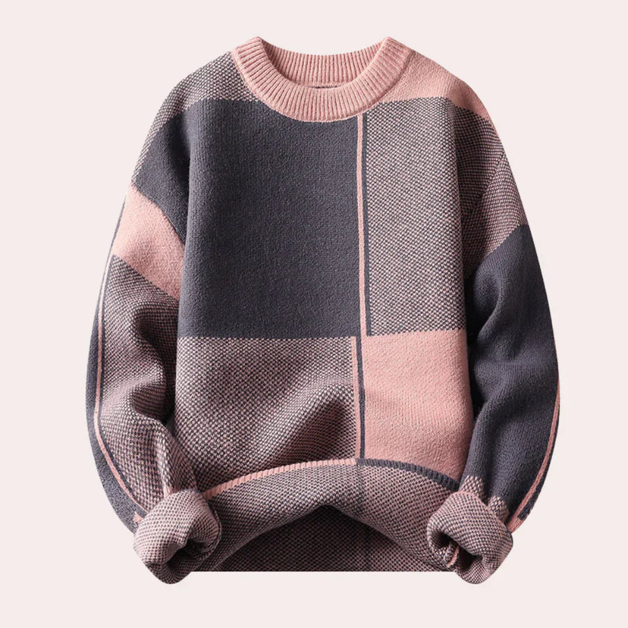 Warm men's jumper in various colours