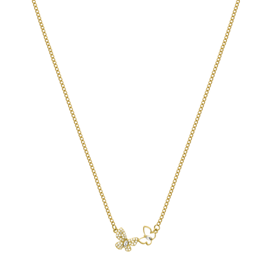 Mother-of-pearl Twin Butterfly14K Gold-plated