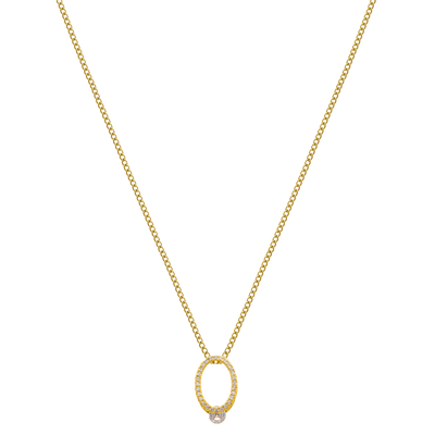 Lamp chain 14K gold-plated