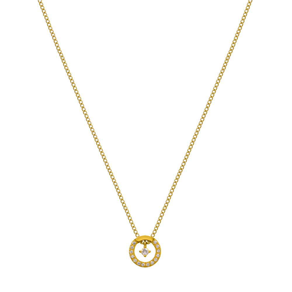 Pure chain 14K gold-plated