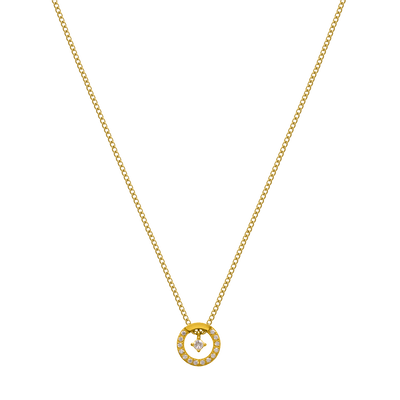 Pure chain 14K gold-plated
