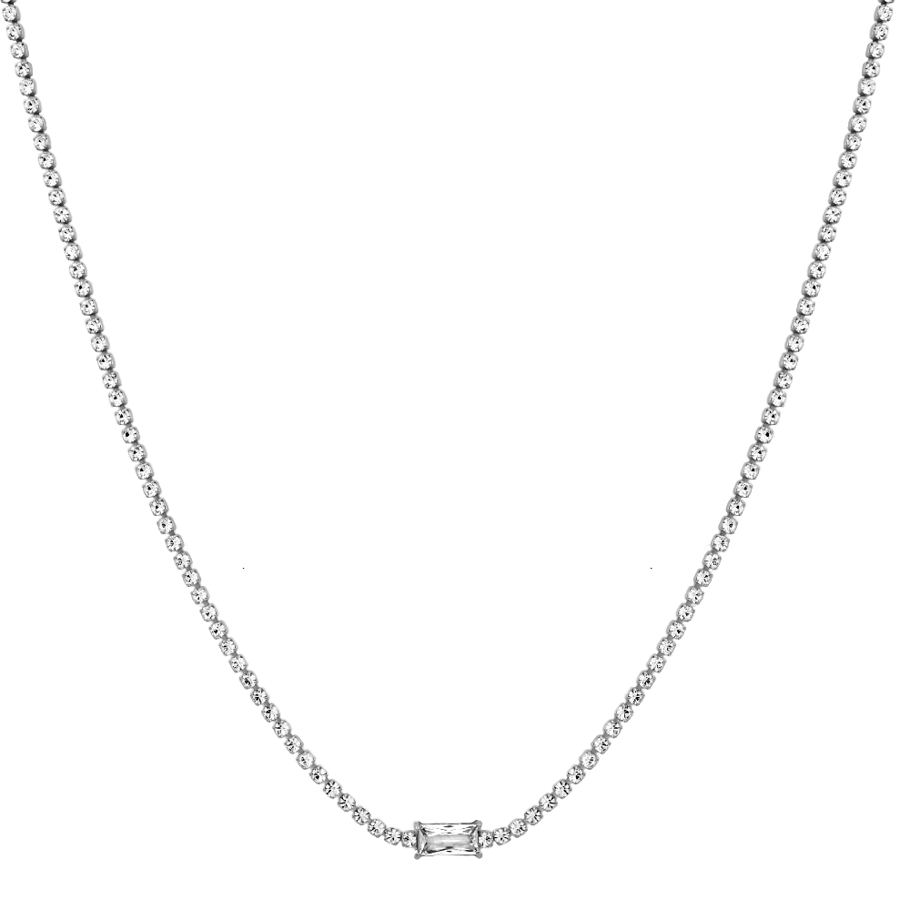 Prestige tennis chain 18K gold-plated