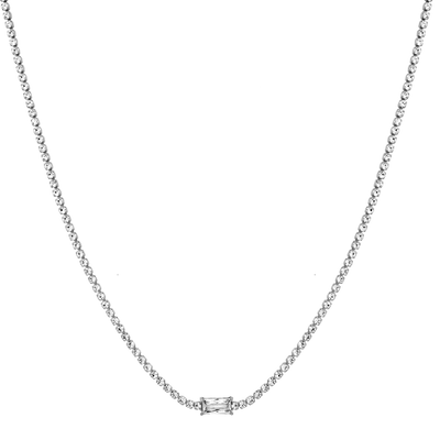 Prestige tennis chain 18K gold-plated