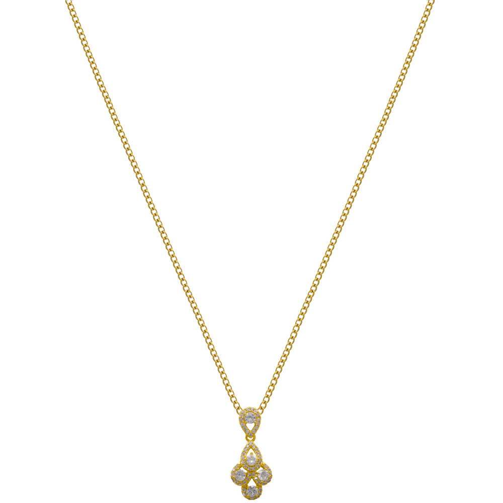 Consistent chain 14K gold-plated