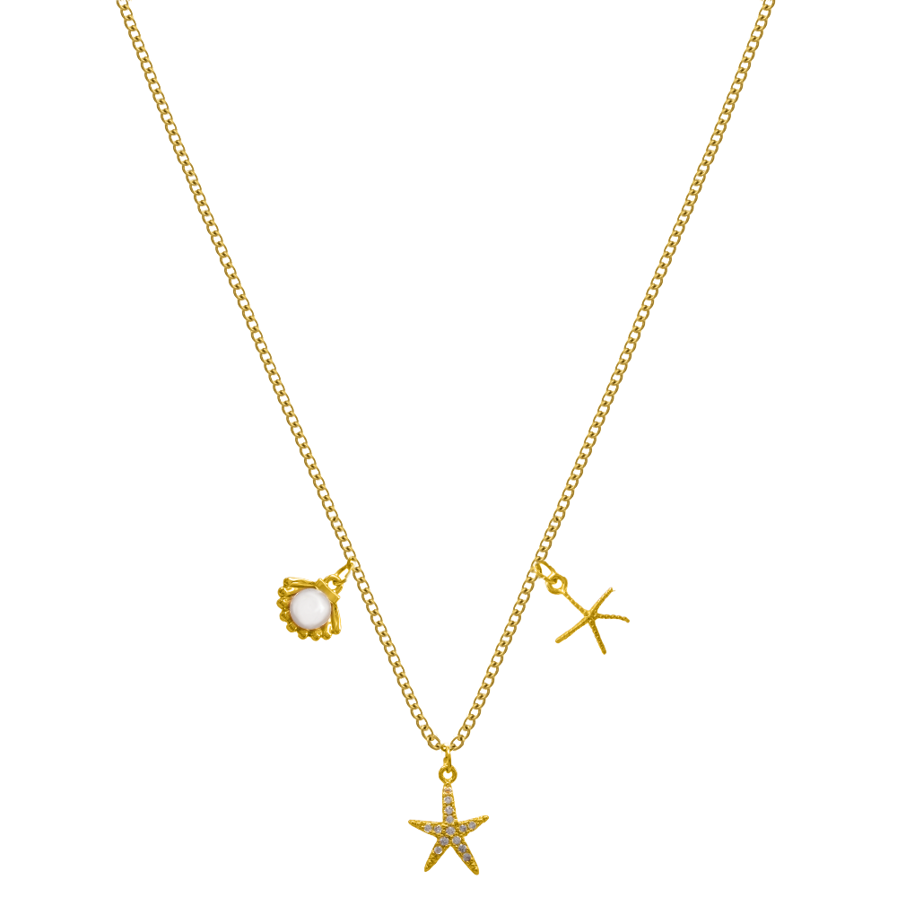SeaBeach chain 14K gold-plated