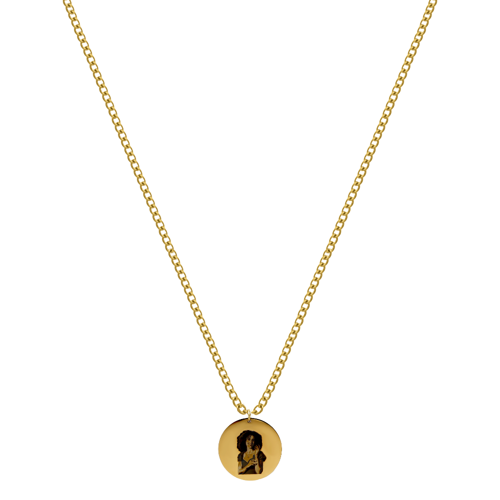 Coin chain portrait