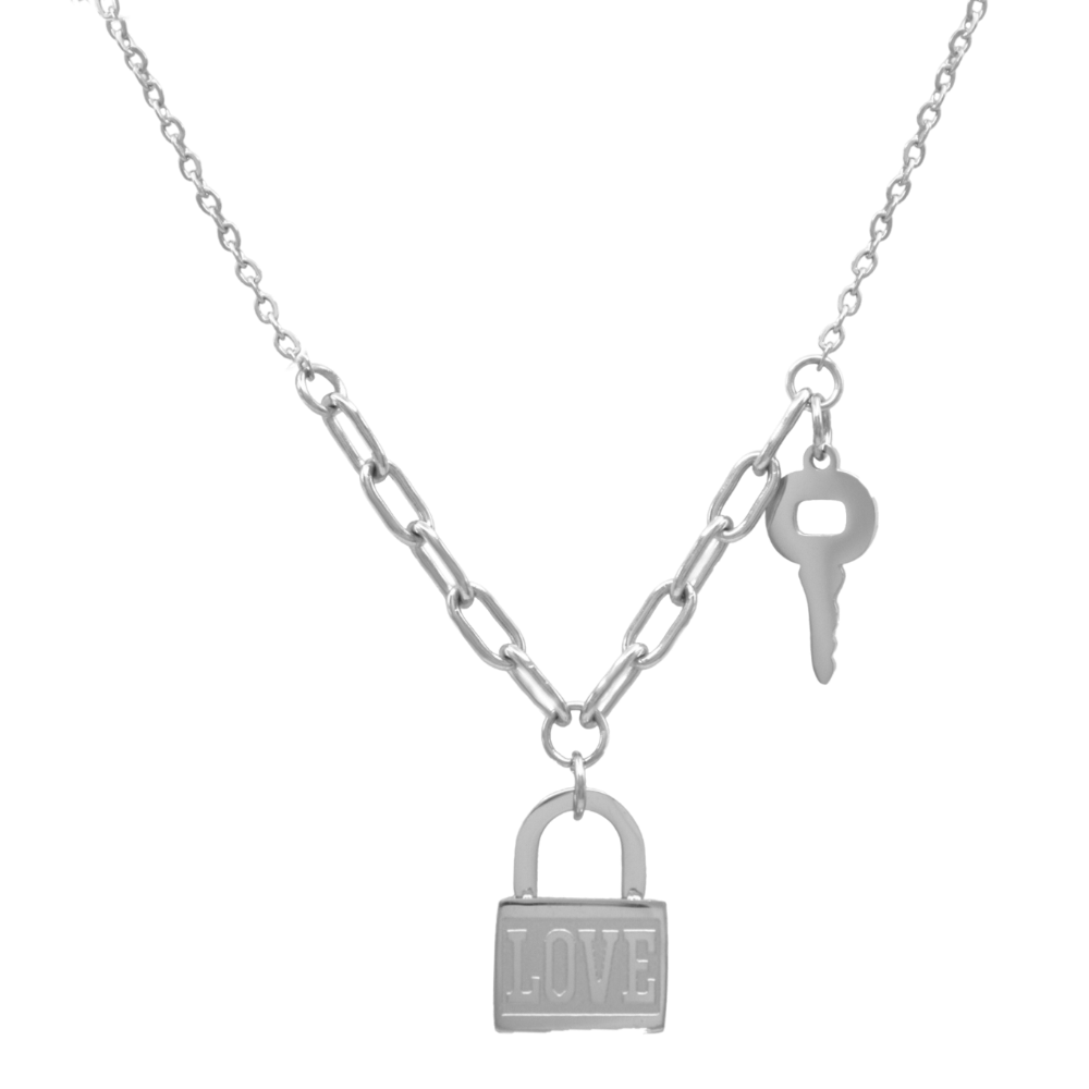 Love Lock chain 14K gold-plated