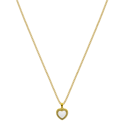 Precious Heart necklace 14K gold-plated