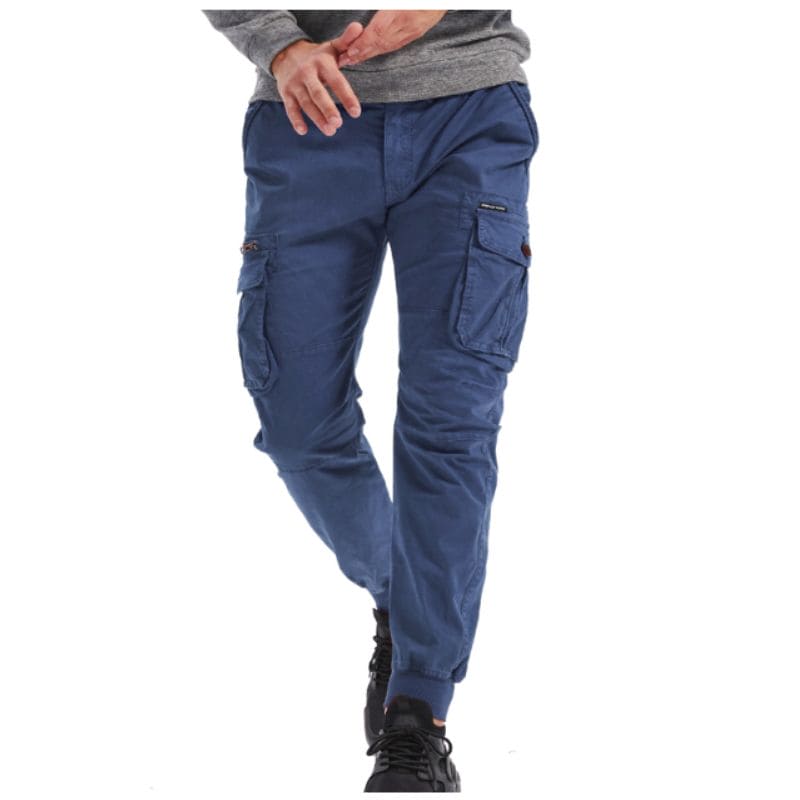 Modern cargo trousers for men