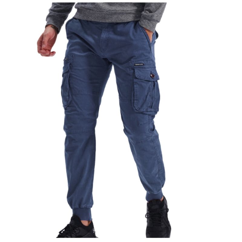 Modern cargo trousers for men