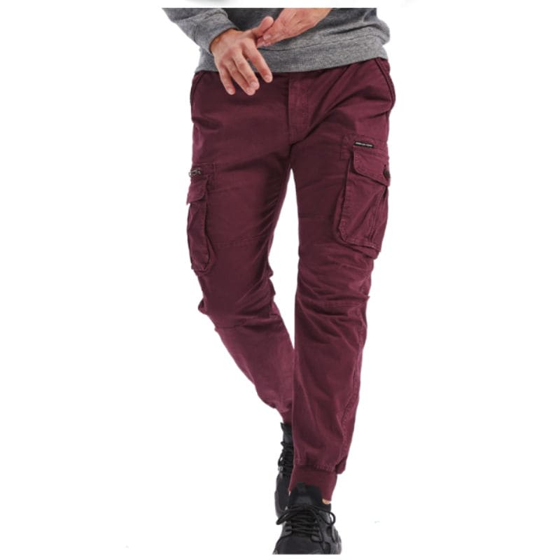 Modern cargo trousers for men