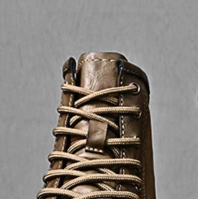 High-quality and stylish men's leather boots