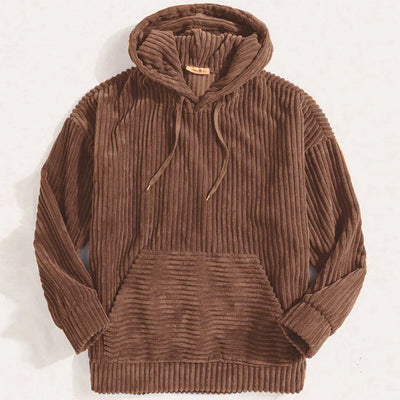 Hoodie - Men - Corduroy Texture - Relaxed Fit - Nigel