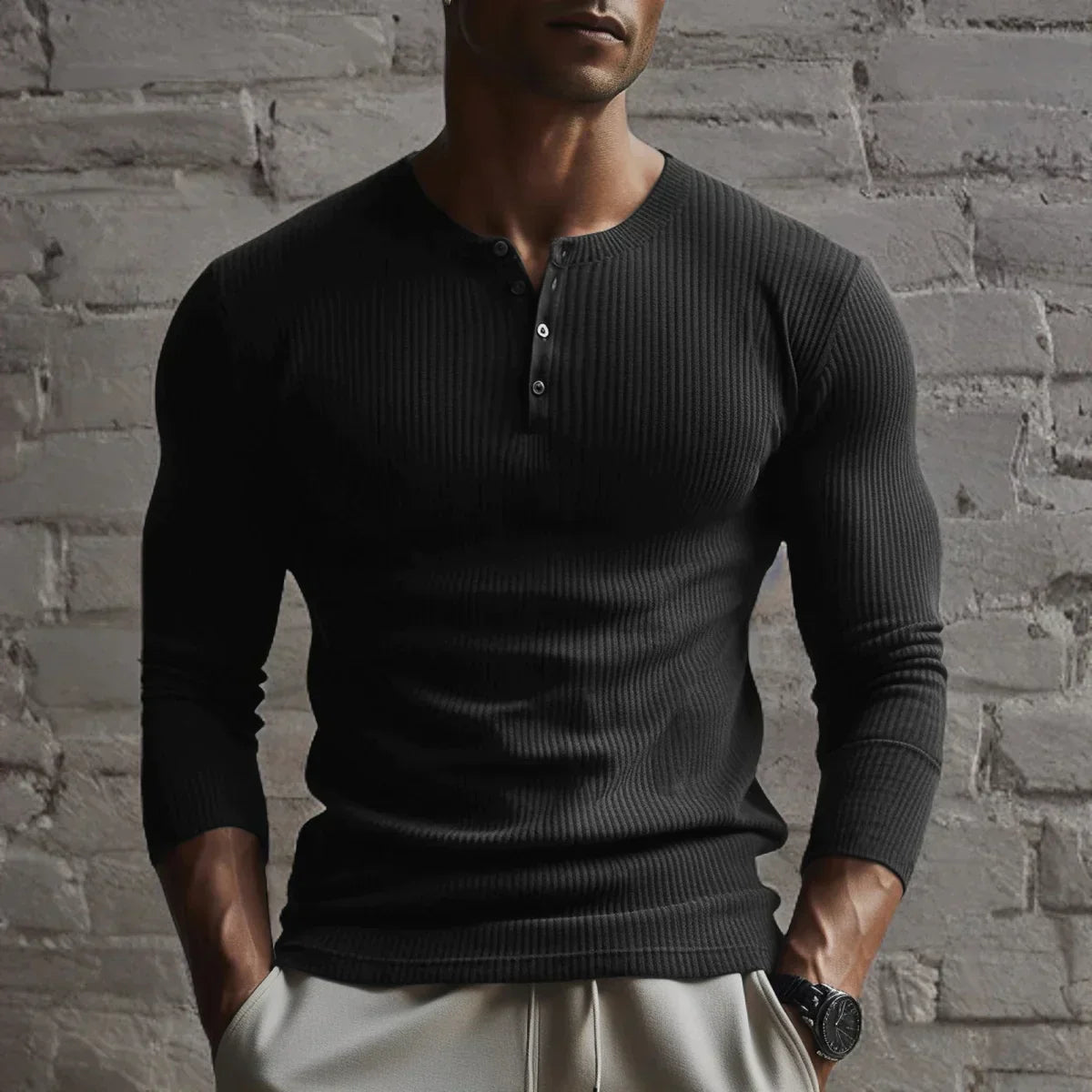 NOLAN - Breathable jumper for men