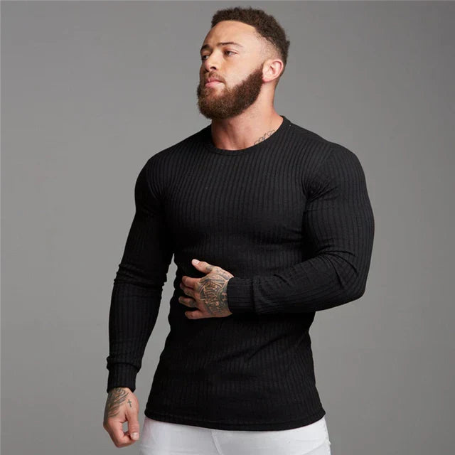 High-quality men's cashmere jumper
