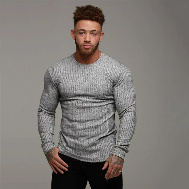 High-quality men's cashmere jumper