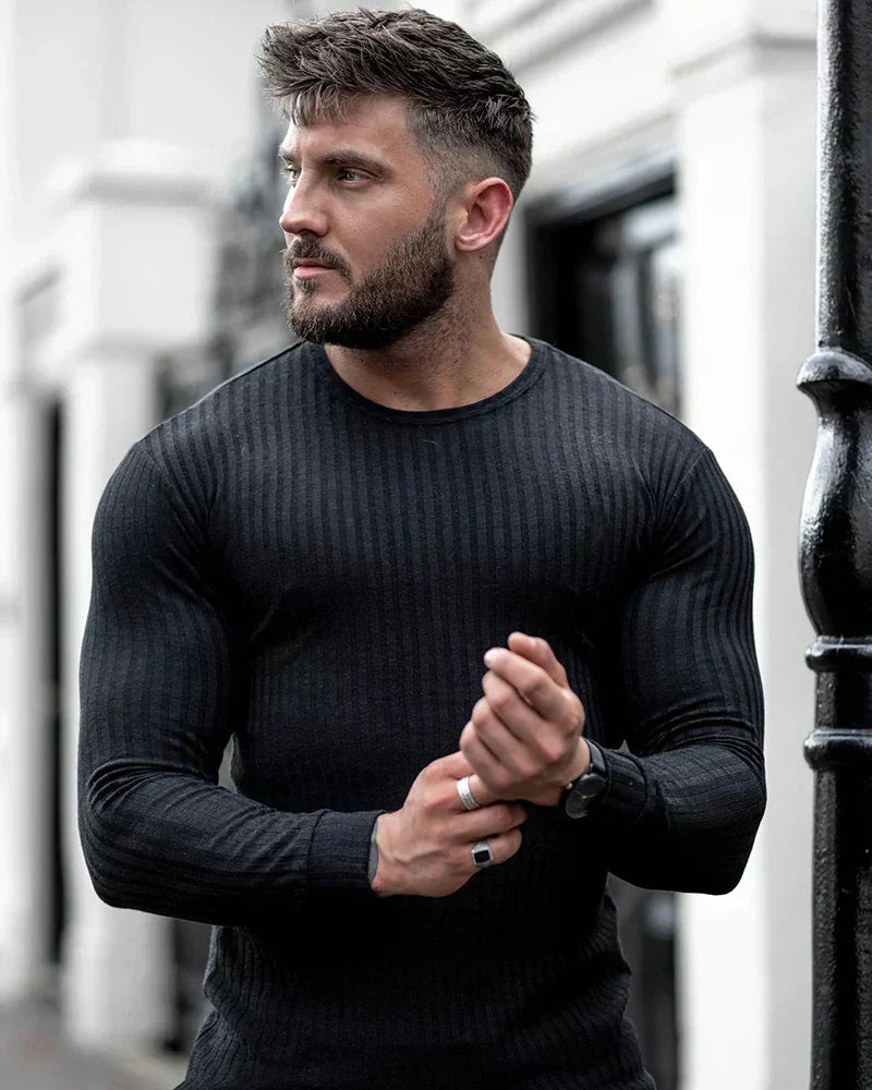 High-quality men's cashmere jumper