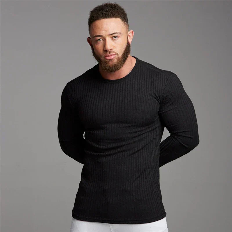 High-quality men's cashmere jumper