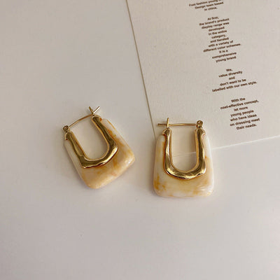 Citrine Bow Earrings
