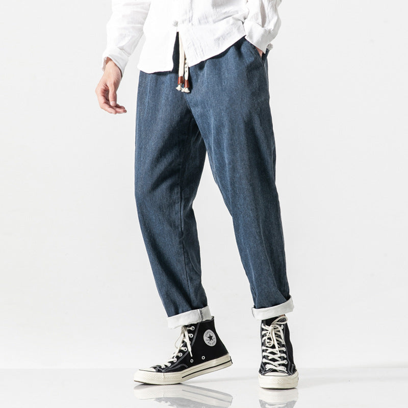 Men's loose denim pants - Enzo