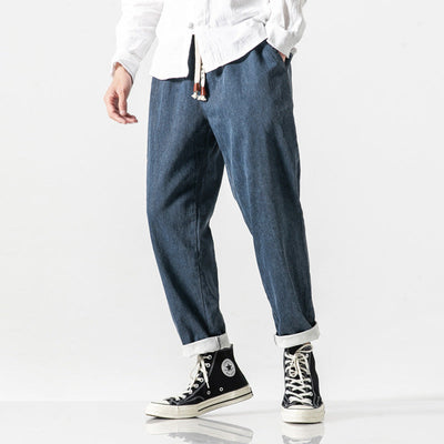 Men's loose denim pants - Enzo