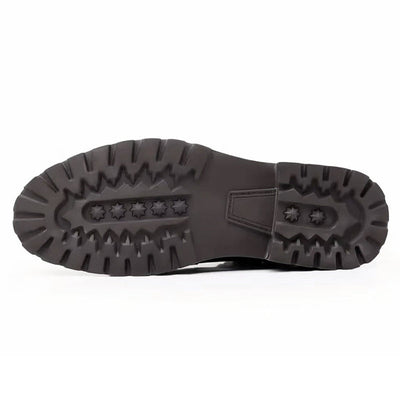 Men's leather boots with non-slip sole - Jason